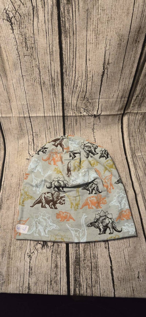 Handmade Mütze Dinos KU 46-48