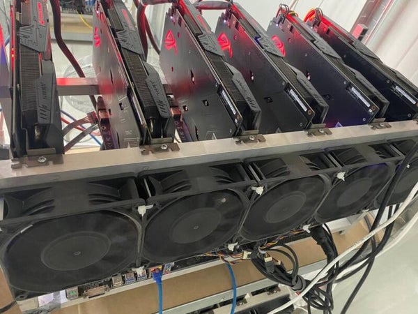 GPU miner 6x rx 470 rogstrix