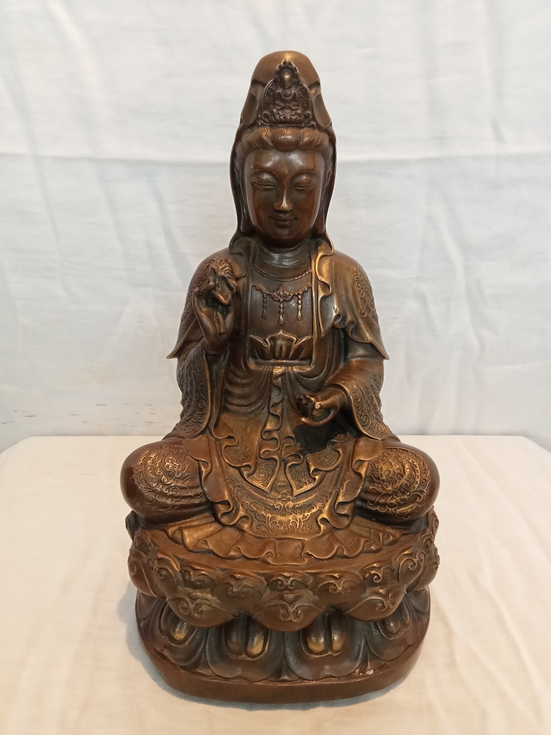 Chinese bronze Buddha