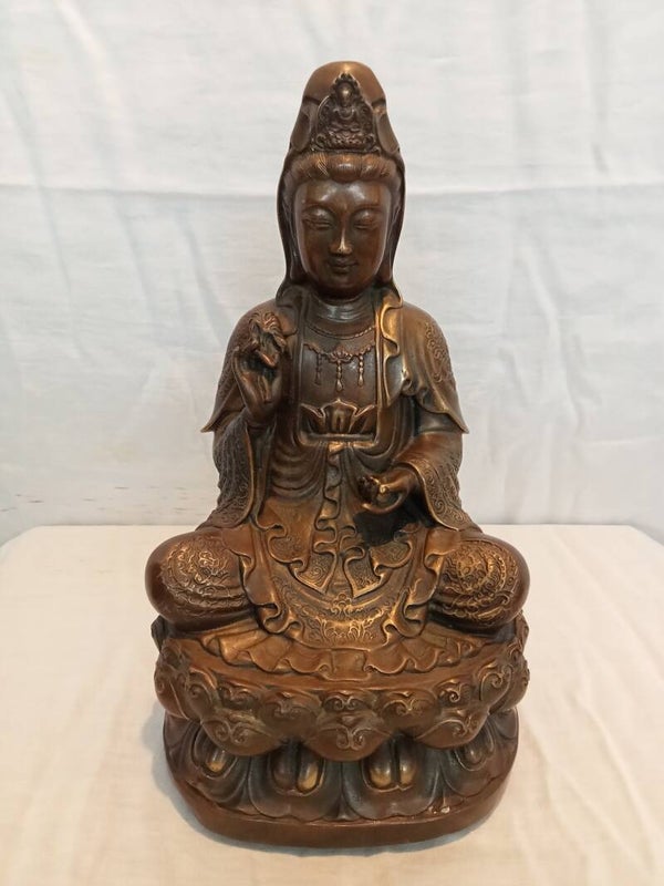 Chinese bronze Buddha