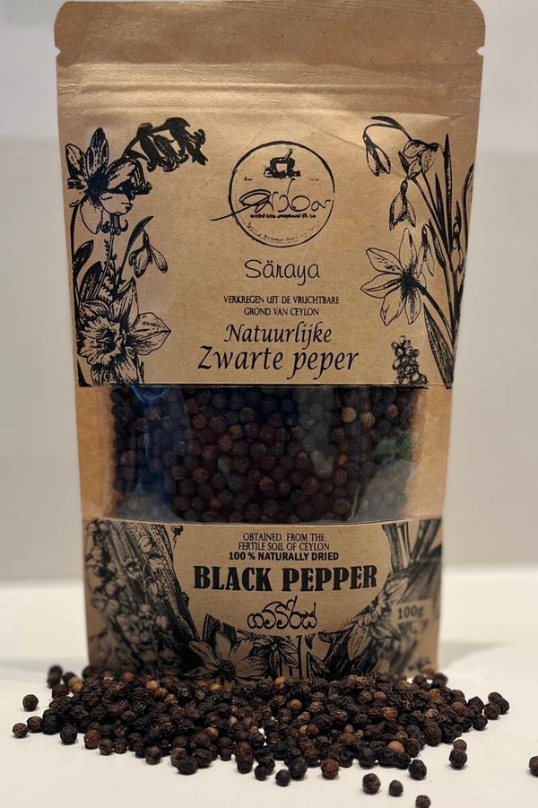 Zwarte peperkorrels 100g