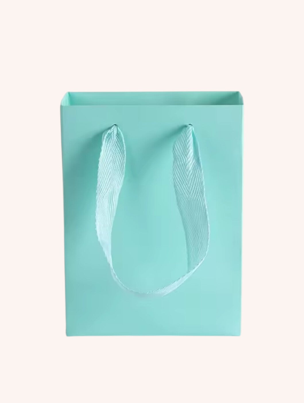 Cadeautasje turquoise 16 x 6 x 12 cm