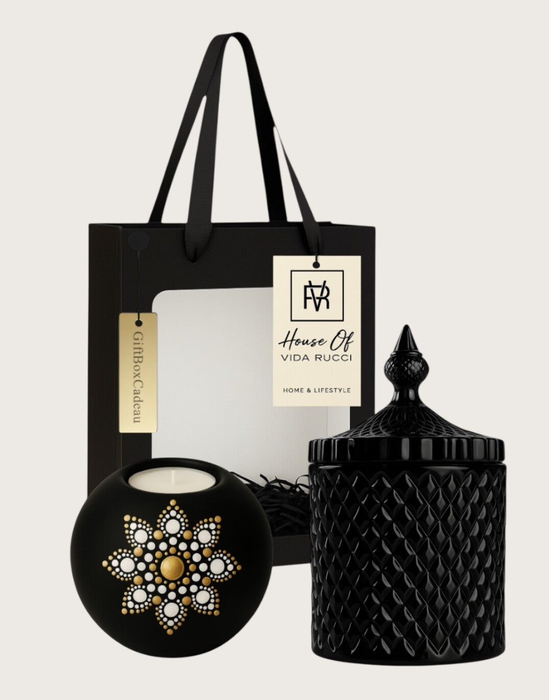 Giftset Bella Di Roma Eleganza Nera Gold