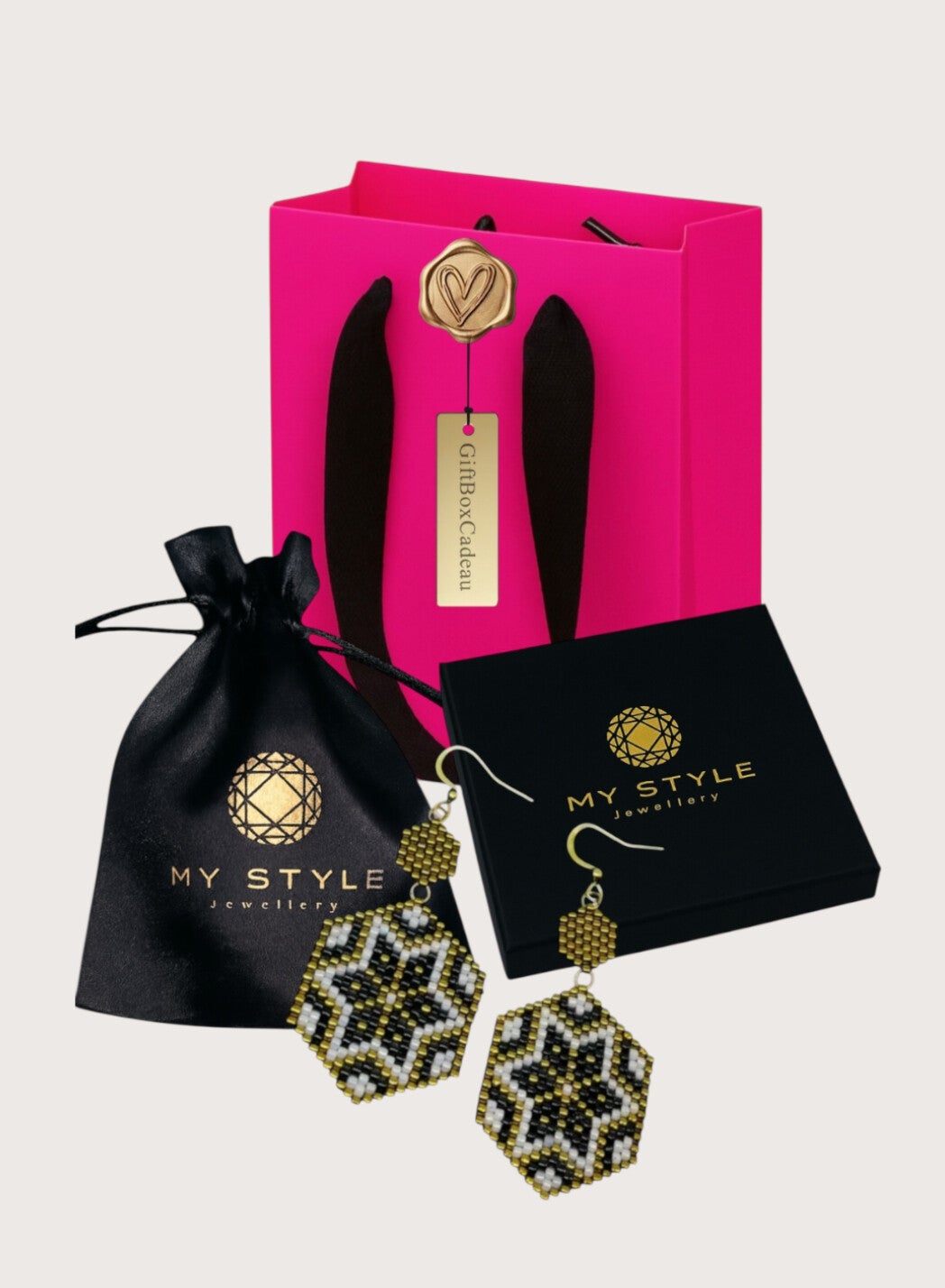 Statement Oorbellen Giftset Golden Star