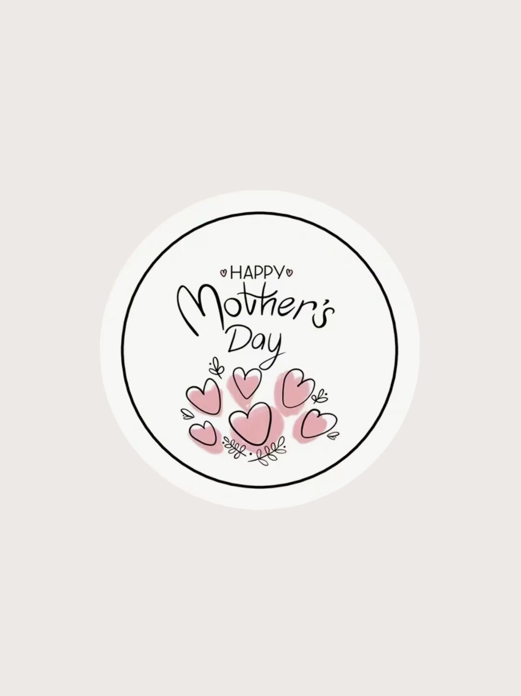 Sticker Happy Mothers Day