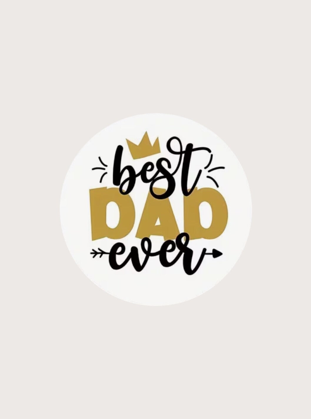 Sticker Best Dad Ever