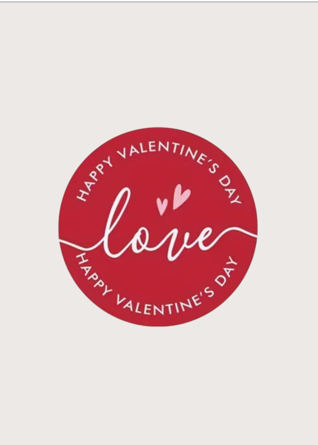 Sticker Happy Valentine’s day Love