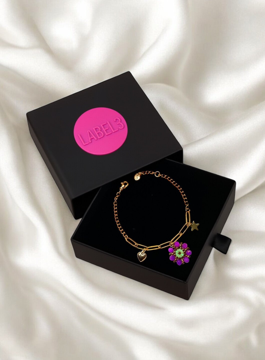 LABEL3 Armband Stella Amora Violet