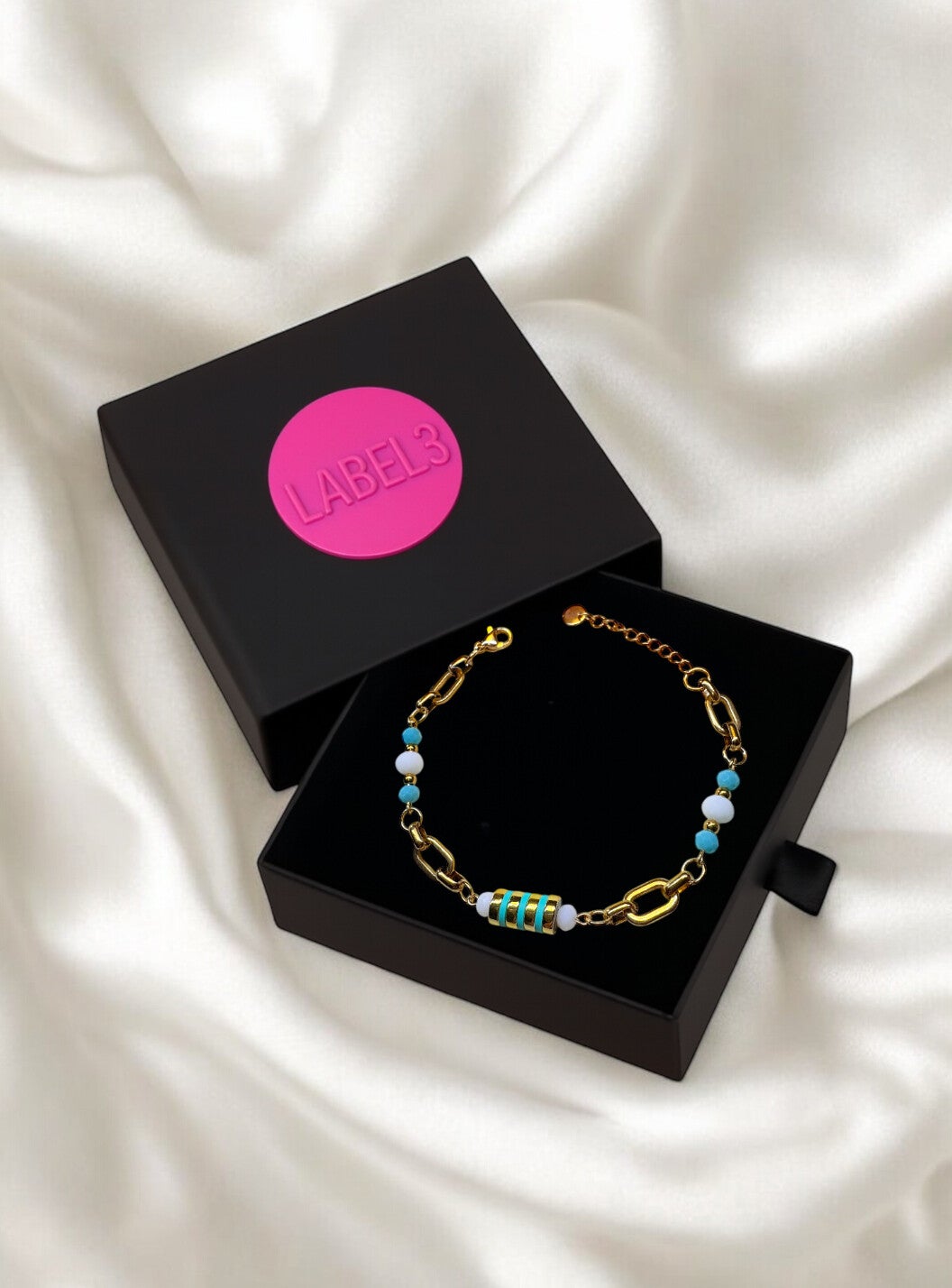 LABEL3 Armband Tubelar Ocean