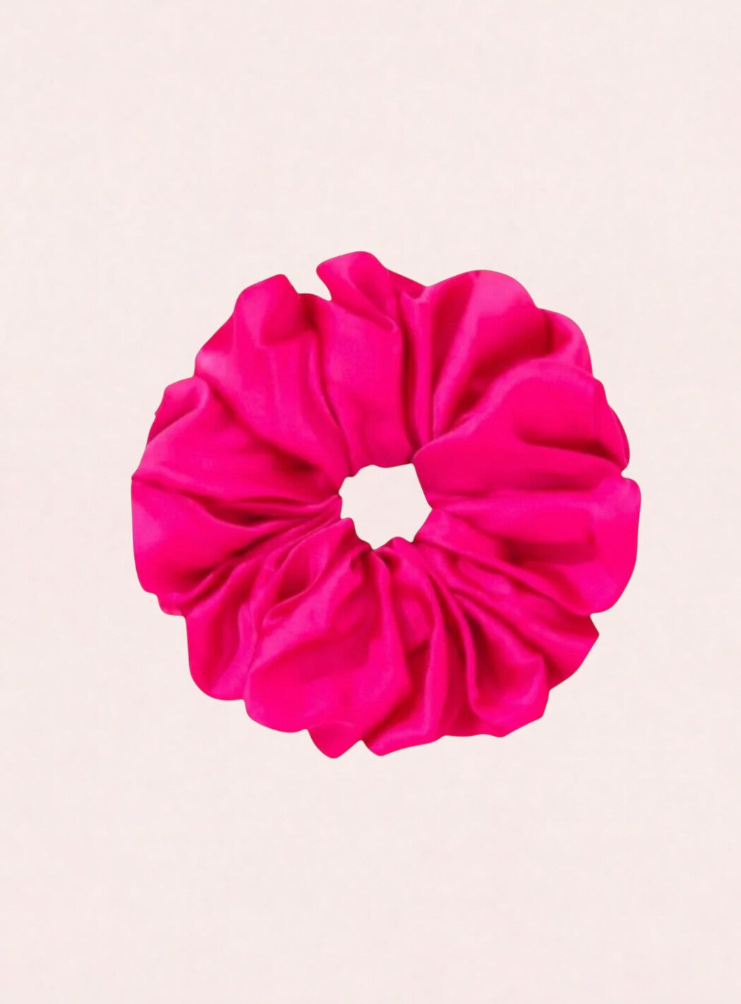 Scrunchie fel roze