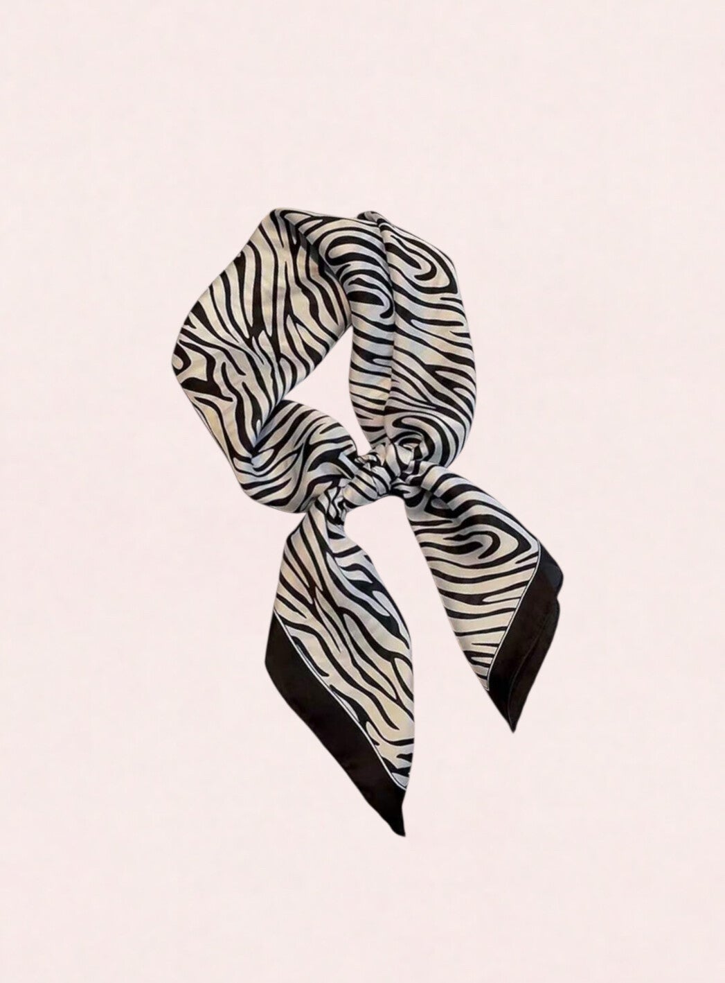 Zebra print bandana sjaal