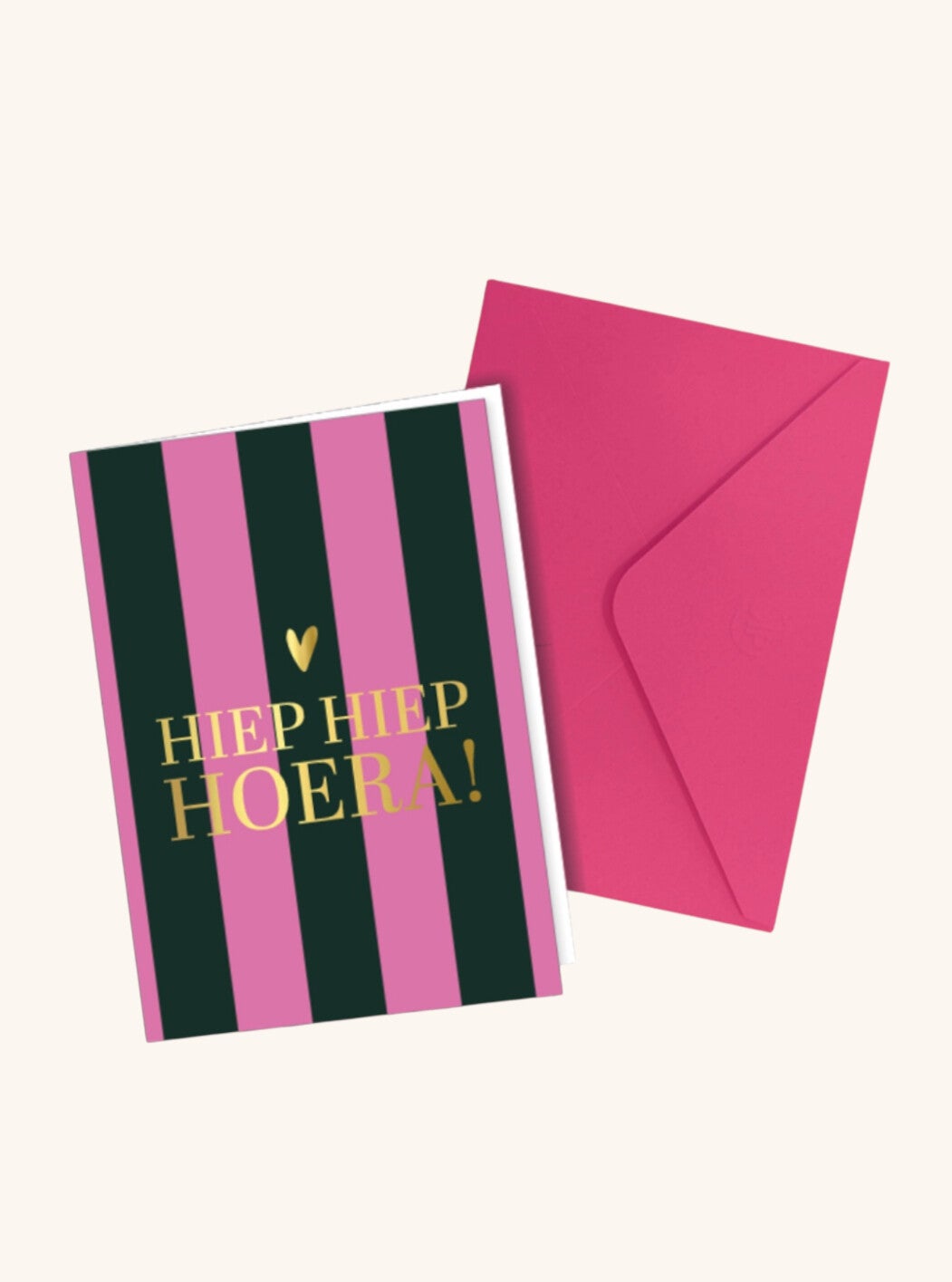 Wenskaart Hiep Hiep Hoera