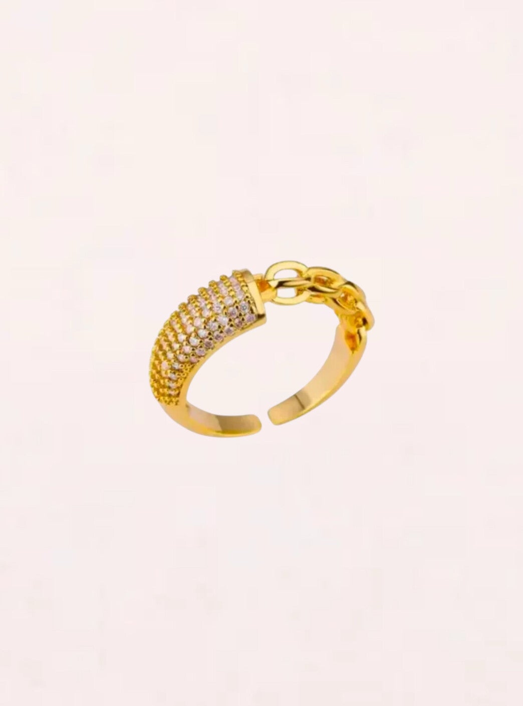 Ring Celeste goud roestvrij staal