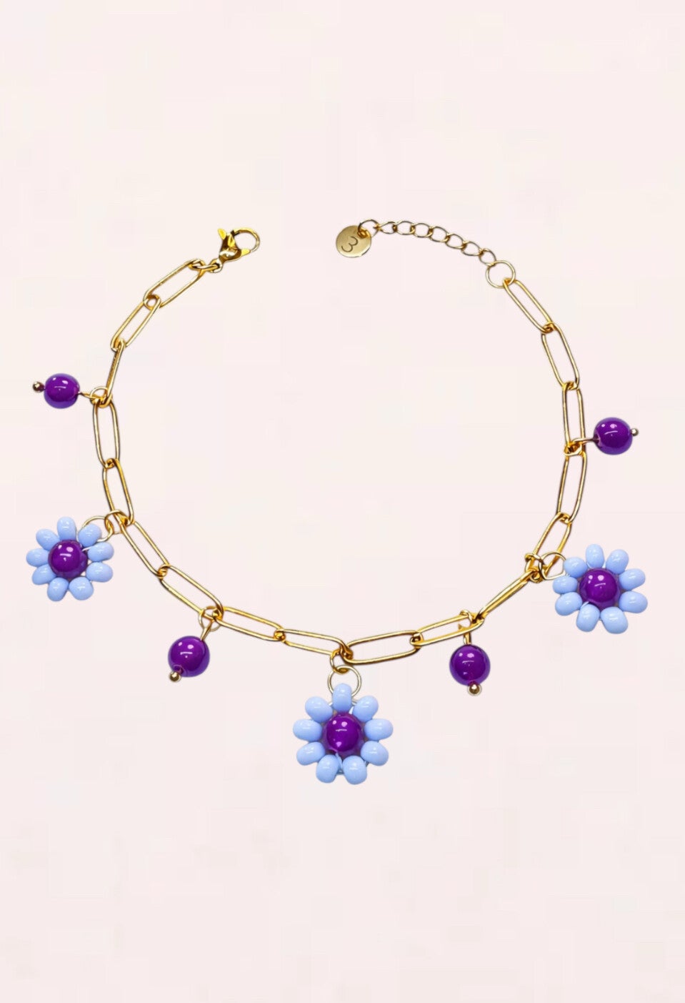 Bedelarmband Fiora Amethyst