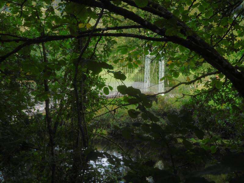 Sappers suspension bridge