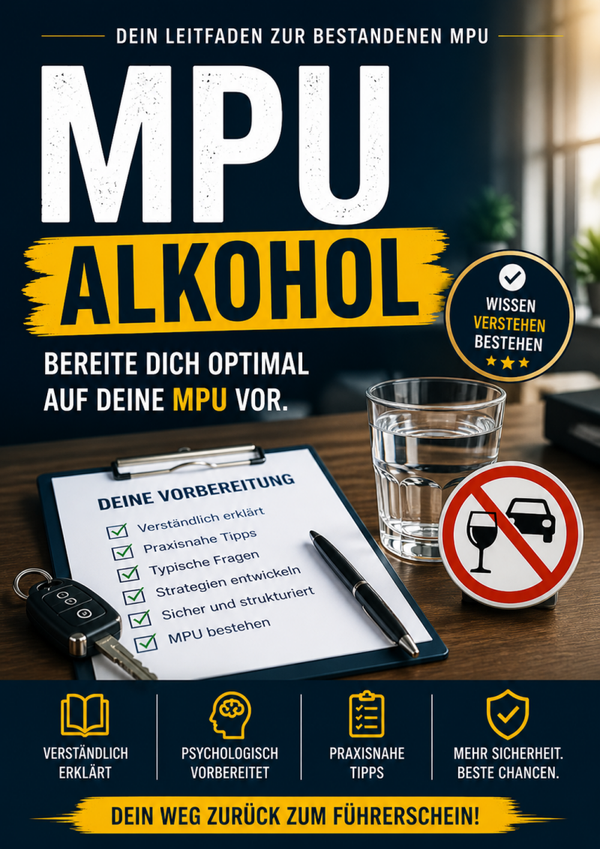 Kompakter MPU-Kurs zum Thema Alkohol