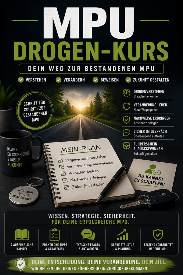 MPU Drogen – Kompaktkurs