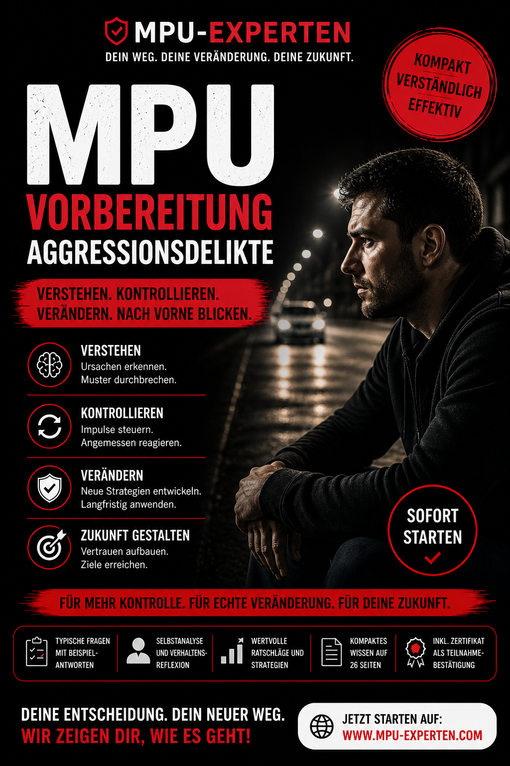 MPU Vorbereitung Aggresionsproblematik