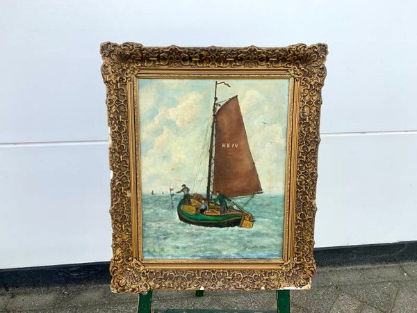 Klassiek Schilderij | Botter HK 14