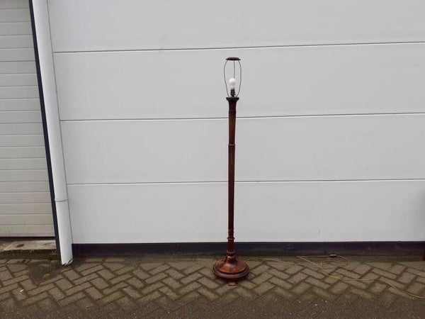 Houten Vloerlamp