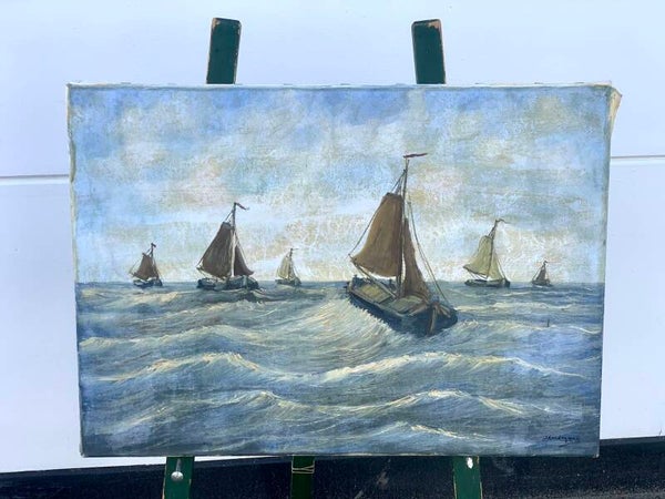 Jan Kelderman | Schepen Op Zee