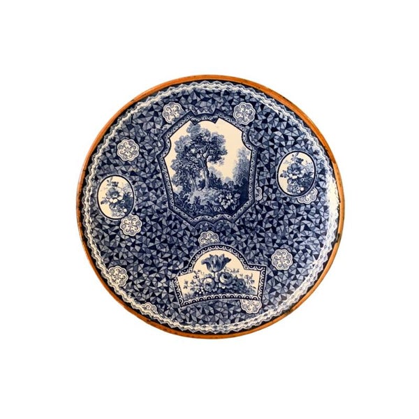 Flamand | Blauw Wit Wandbord | Gratis Verzending