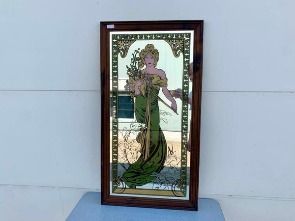 Art Nouveau Stijl Spiegel