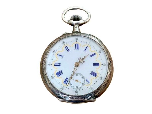 Antiek Zilveren Zakhorloge