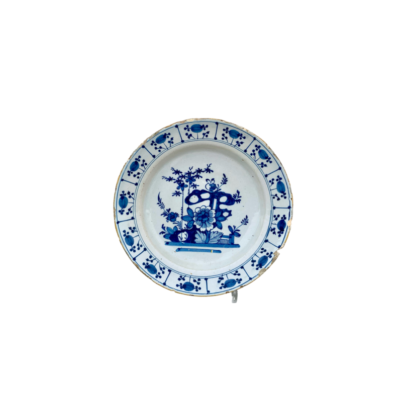 Antiek Delfts Aardewerk wandbord 