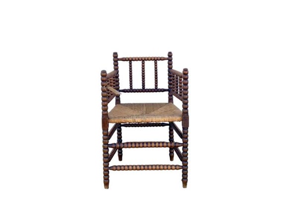 Eikenhouten Bobbin Armstoel