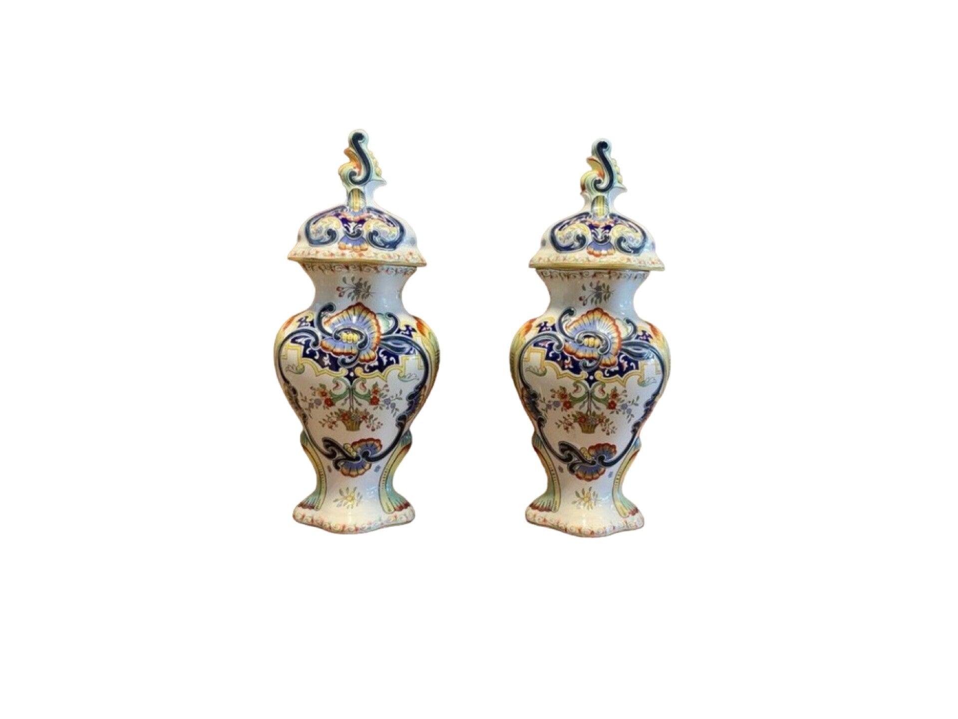 Antieke Deksel Vazen