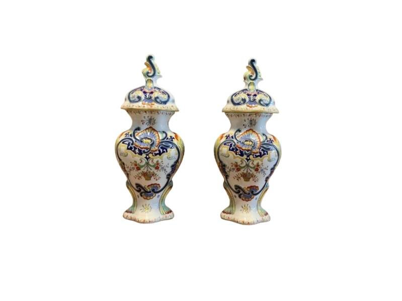 Antieke deksel vazen 