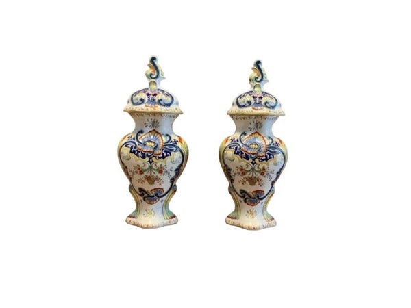 Antieke Deksel Vazen