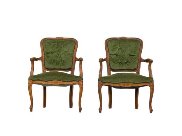 Stel Louis XV Armstoelen