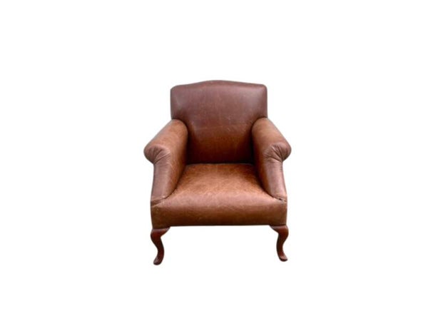 Bruin Leren Fauteuil