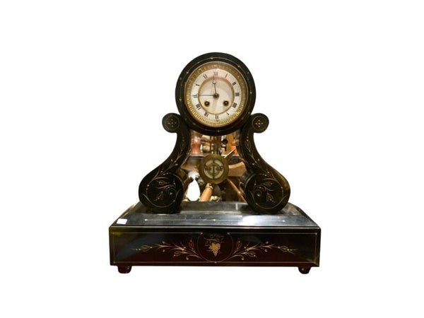 Antieke Marmeren Pendule | Schouwklok