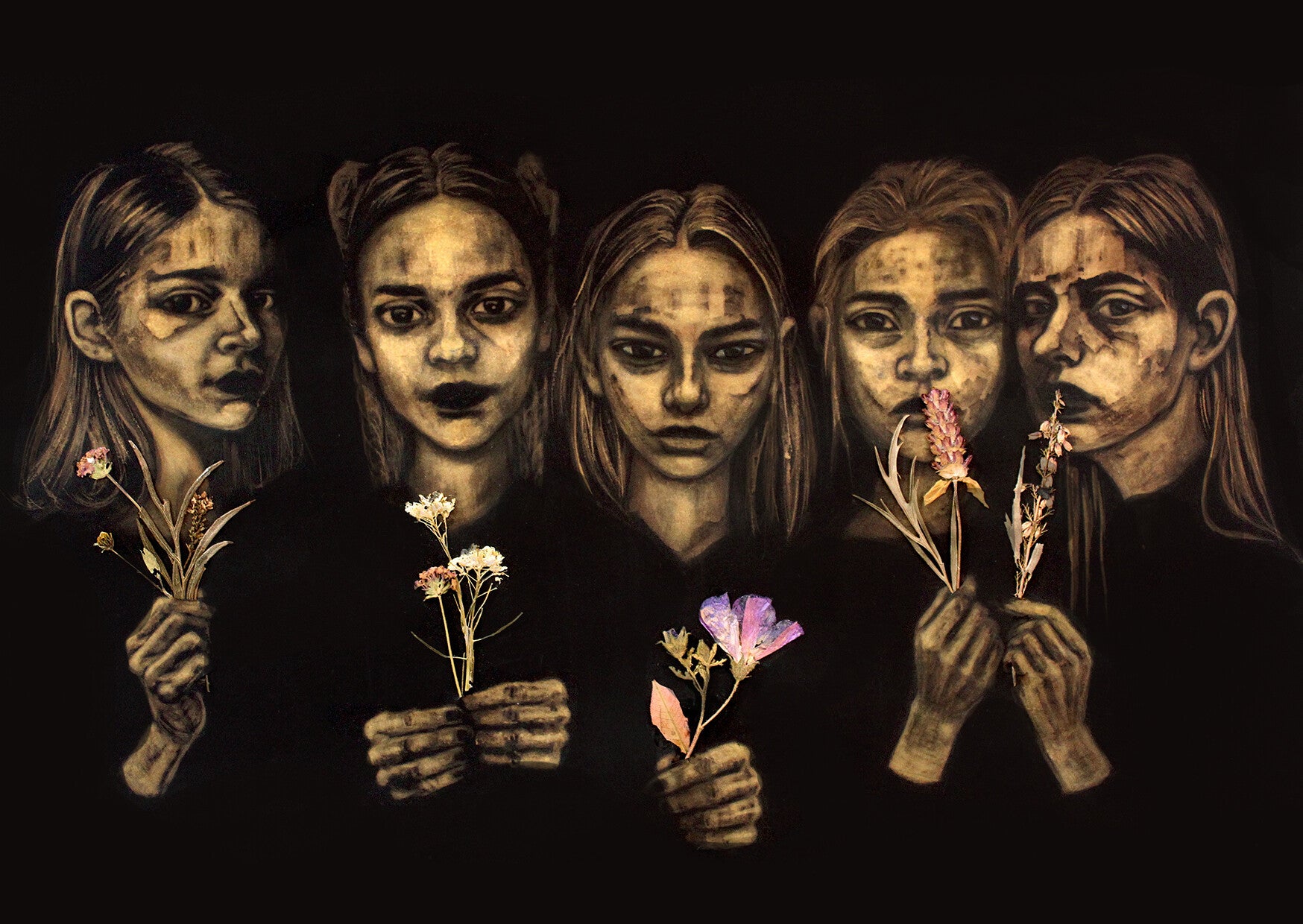 "Venimos a traerte flores"