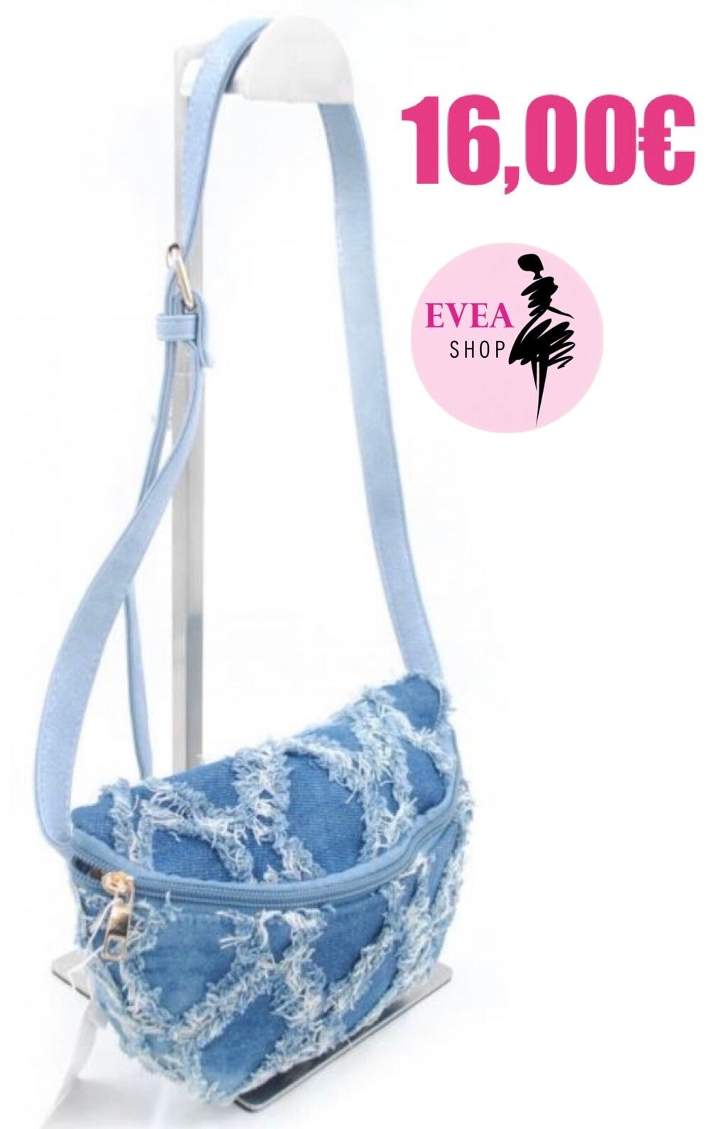Sac banane jeans foncé