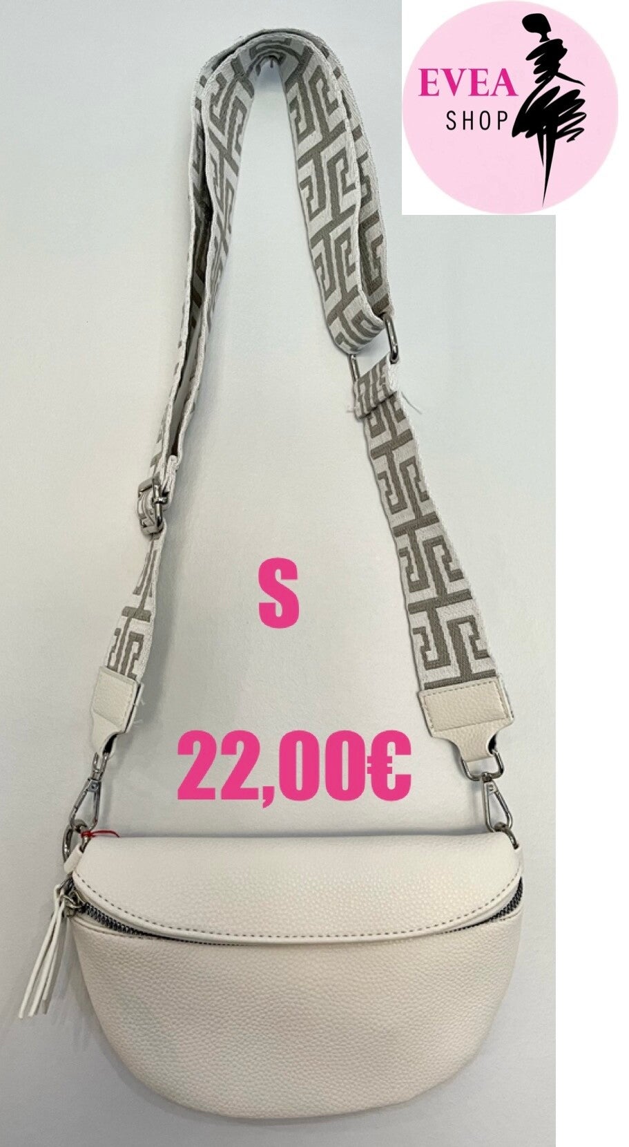 Sac banane S blanc