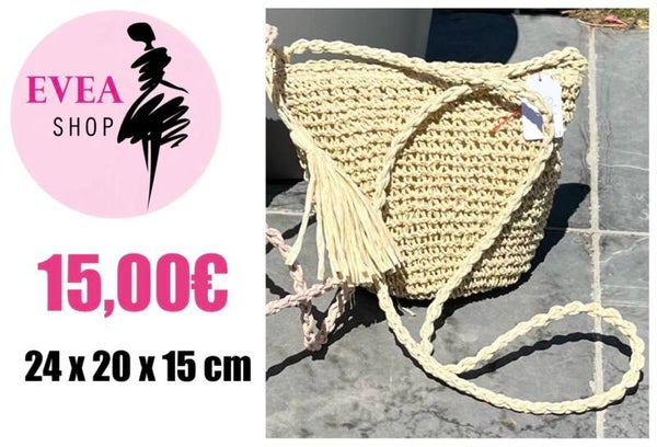 Sac en paille boule