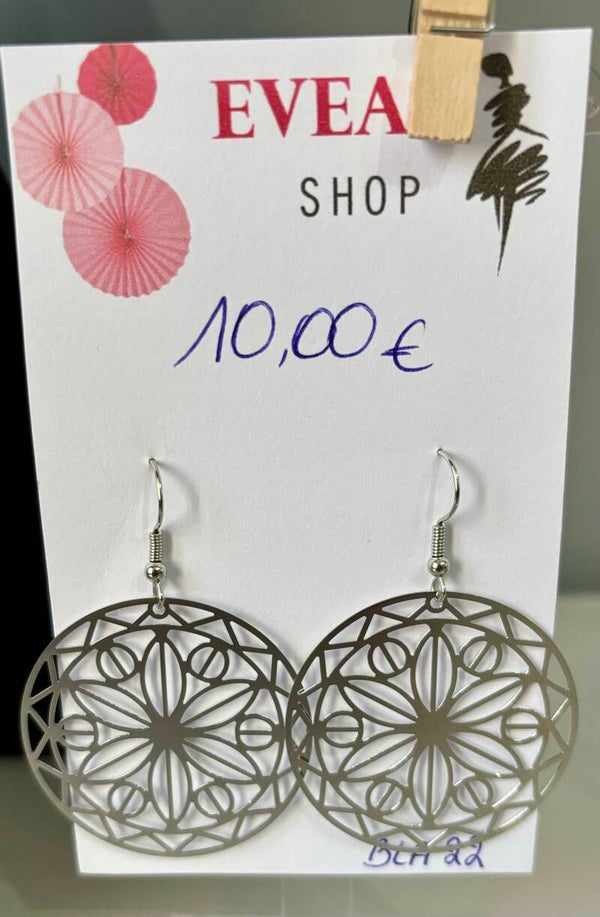 Boucle d'oreilles coordonnées "Marguerite""