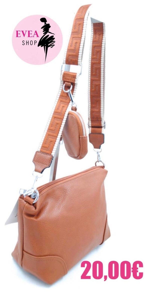 Sac bandoulière cognac