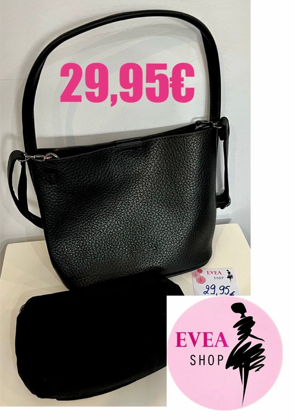 Sac noir avec petite anse