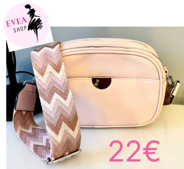 Sac rose pâle