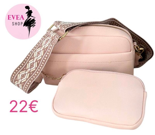 Sac rose pâle