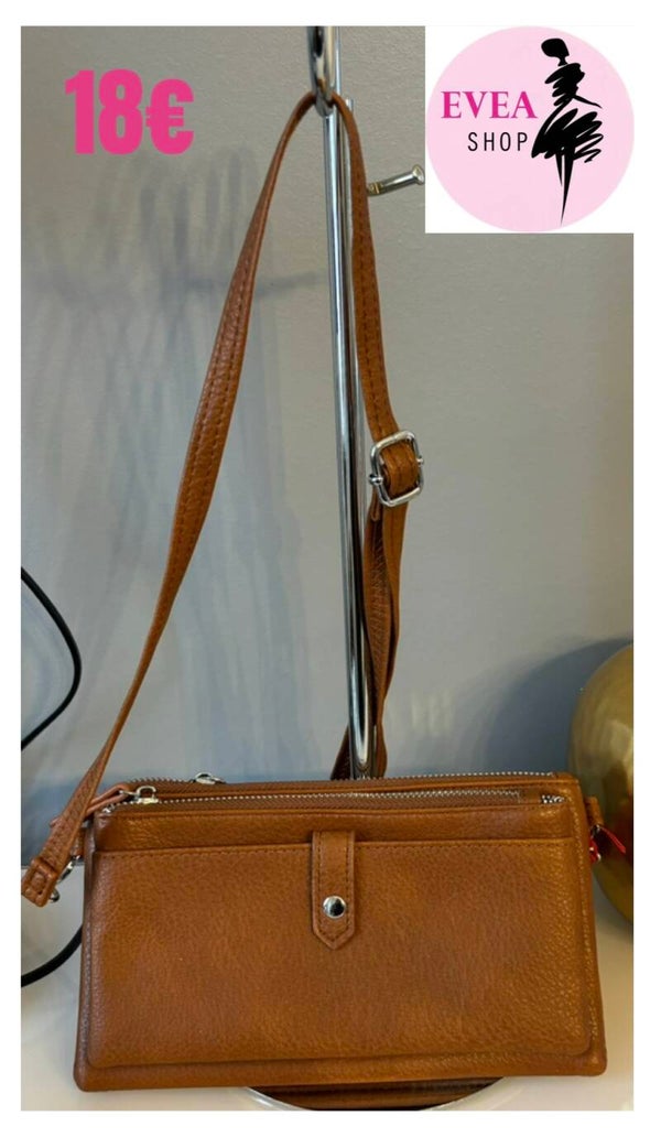 Pochette cognac