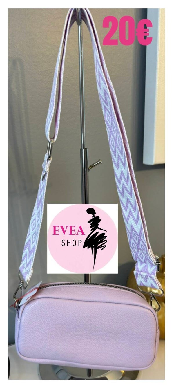Sac rectangle mauve