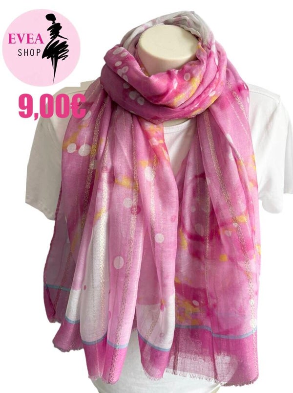 Foulard rose