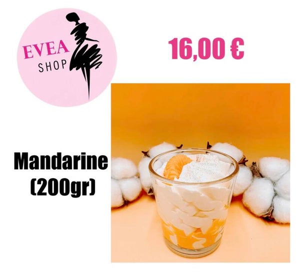 Bougie Mandarine 200gr