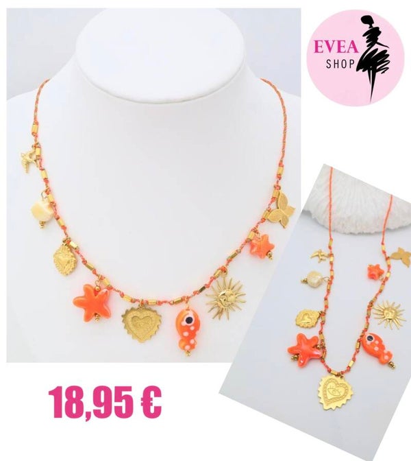 Collier poisson orange